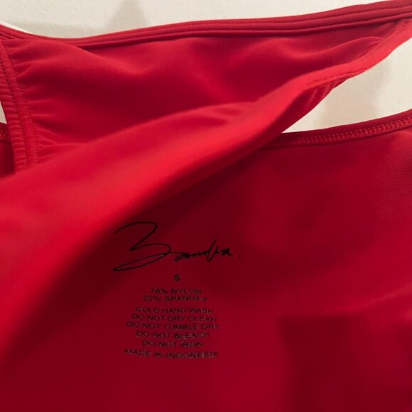 BĀMBA SWIM Cherry Red VINO TOP + PRINCE BOTTOMS! RARE! ★,。・:*:・゚☆。・:*:・゚★*:・゚☆ - Picture 8 of 8